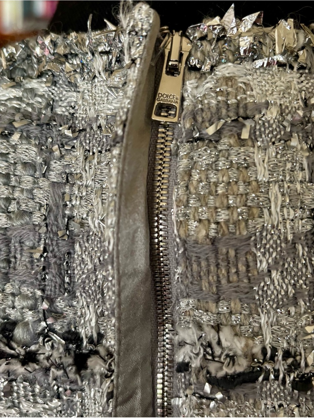 Dolce & Gabbana Tweed Dress Spring 2026 FR36 US4 - Picture 5 of 12
